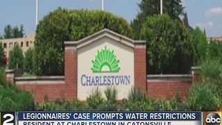 Legionnaires' disease prompts water restrictions at Charlestown Retirement Community