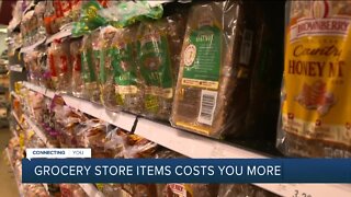 Grocery store items costing you more
