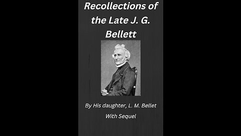 Recollections of the Late J. G. Bellett Preface
