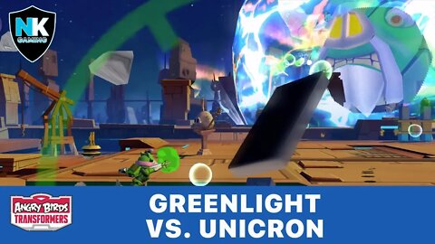 Angry Birds Transformers - Greenlight vs. Unicron