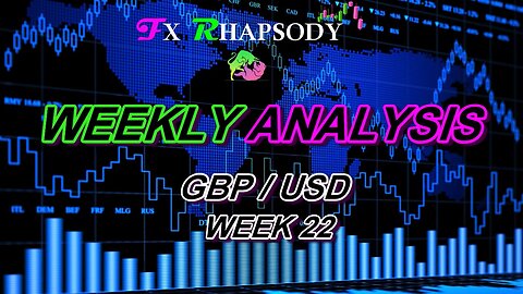 WEEKLY ANALYSIS WK22 PART 1 : GBP/USD