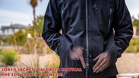 Loki’s Jacket from Valhalla Tactical | The EDC Jacket You Need!