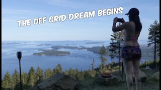 Construction on the off grid oasis starts!