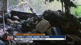 Family forced to battle with bank after home was destroyed by fire | WFTS Investigative Report