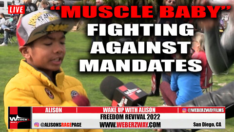"MUSCLE BABY" FIGHTING AGAINST MANDATES