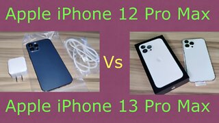 iPhone 13 Pro Max vs 12 Pro Max Unboxing