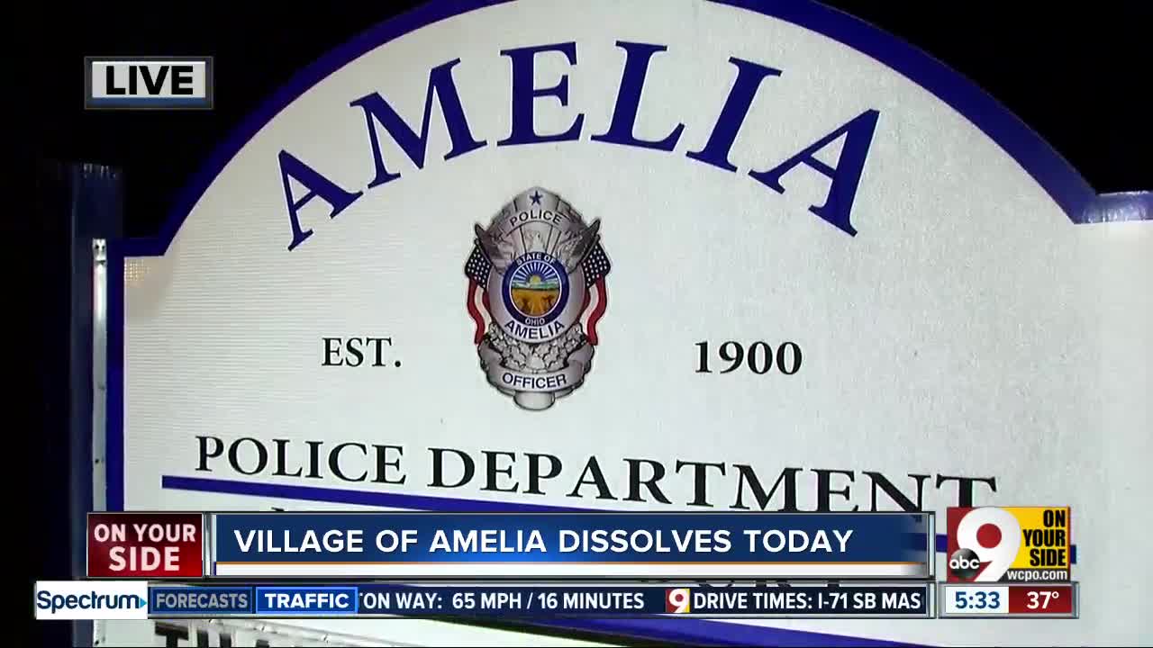 Village of Amelia to dissolve Monday