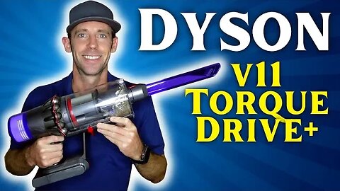 Dyson V11 Torque Drive + Cordless Vacuum Cleaner, 400481-01 Blue
