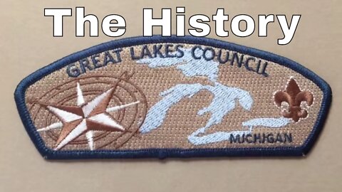 The history of the Boy Scouts Great Lakes Service Council shoulder patch