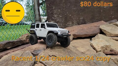 $80 Racent 1/24 scale crawler scx24 clone is it any good? should you save your money? answer is YES