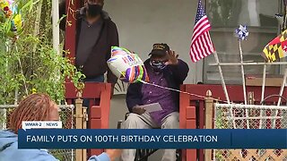 Havre De Grace family held a parade for Marcus Stansbury's 100th birthday