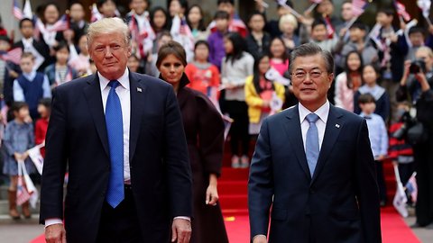 Trump And Moon Discuss Summit After North Korea's Shift In Attitude