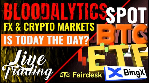 Bitcoin Spot ETF Passing Today? | Live Trading