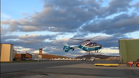 Helicopter Launch Time Lapse