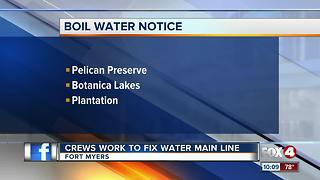Fort Myers Boil Water Notice