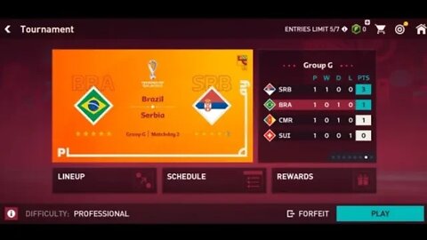 FIFA World Cup 2023 (Brazil Vs Serbia) Gameplay Walkthrough