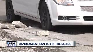 Democratic candidate for Governor Whitmer launches 'Fix the Damn Roads' campaign