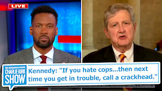 Kennedy: "If you hate cops...then next time you get in trouble, call a crackhead."