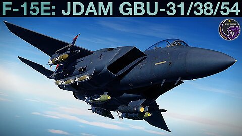 F-15E: JDAM GBU-31/38/54 (WPN/CC Modes) (AUTO/DIR) (ME/TGP/AGR/NAV/UFC) Tutorial | DCS