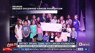 Britney Spears teams with Nevada Childhood Cancer Foundation