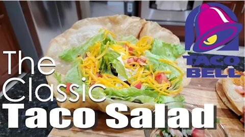 Making The Taco Bell Classic Taco Salad