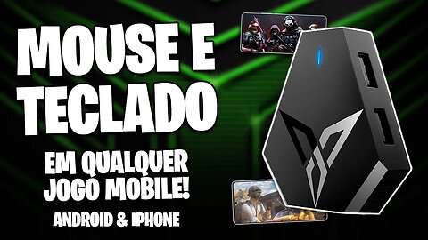 JOGUE COM TECLADO E MOUSE EM QUALQUER JOGO DE CELULAR! | ANDROID E IPHONE! | Flydigi Q1