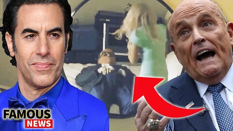 BORAT Rudy Giuliani SCENE Shocks Fans & Sasha Baren Coen Responds | Famous News