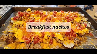 Breakfast nachos #breakfast #nachos
