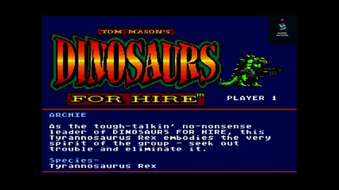 Dinosaurs For Hire - Sega Genesis - Shortplay