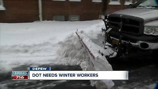 DOT needs winter workers