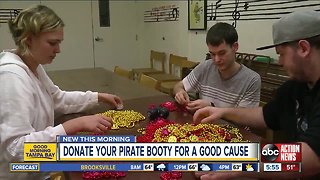Hand over your Gasparilla beads to help people with autism and Down syndrome