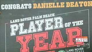 Danielle Deaton wins Land Rover Palm Beach Player of the Year