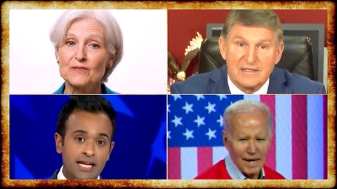 Jill Stein RUNNING in 2024, Manchin QUITS Senate, Vivek vs Haley, Biden Protested by Peace Activists