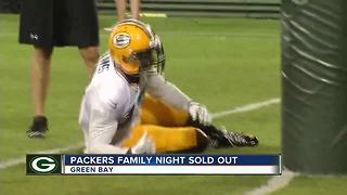 Packers Family Night fun