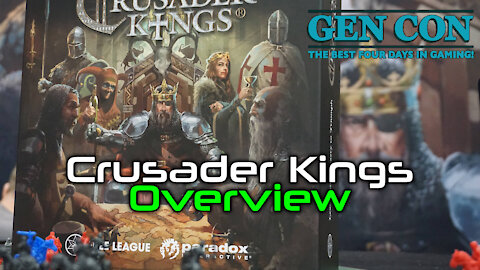 Crusader Kings Board Game Overview | Gen Con 2019
