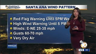 10News Pinpoint Weather with Meteorologist Angelica Campos