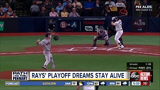 Tampa Bay Rays' playoff dreams stay alive