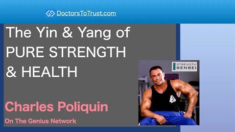 The YIN & YANG of pure strength & health
