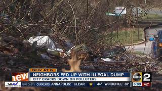 Neighbors fed up with chronic illegal trash dumping