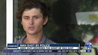 Man shot by Aurora police speaks out