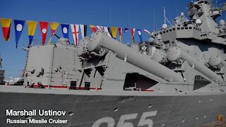 SOUTH AFRICA - Cape Town - On board the Marshall Ustinov missile cruiser (Video). (nkc)