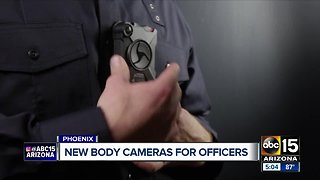 Phoenix police roll out new body cameras
