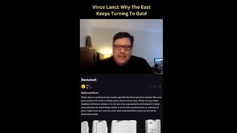 Vince Lanci: Why The East Keeps Turning To #Gold