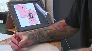 Denver tattoo artist improvises to make ends meet during stay-at-home order