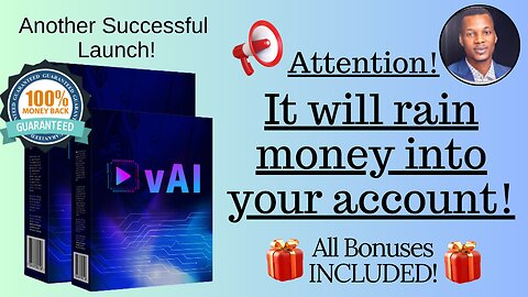 vAI Review! URGENT! ON LAUNCH, ACCESS NOW. Make Money Online with vAI Software 🚀