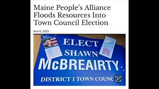 Local Maine Elections Influenced By Dark Money