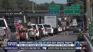 Queen Anne's County fed up with Bay Bridge traffic