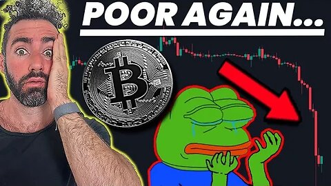 Bitcoin poor AGAIN