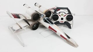 First Flight of Star Wars X-Wing Starfighter by Air Hogs RC