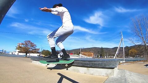 Slow Motion Video - Skateboarding 2023 - Grinds and Slides